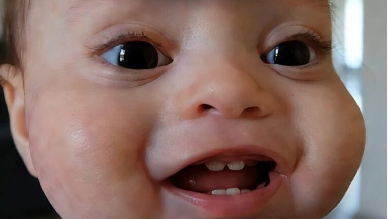Two-Year-Old Evelyn’s Face Suddenly Began Changing Shape, and What the ...